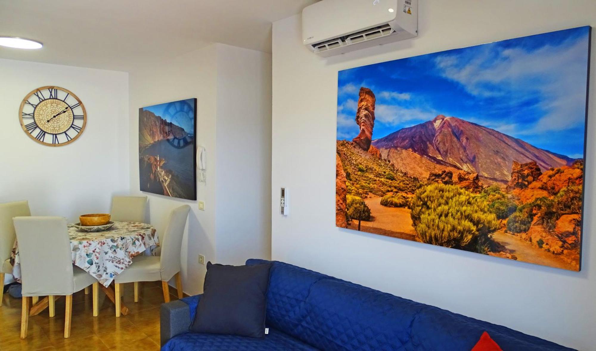 Piso En Candelaria Con Terraza, Vistas Al Mar, Aire Acondicionado Y Garaje Leilighet Eksteriør bilde